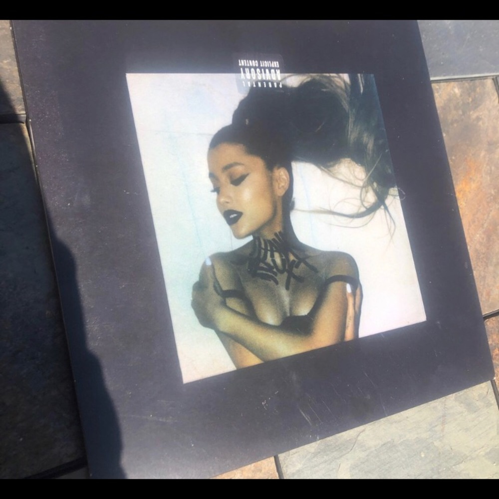 Thank you next vinyl album record